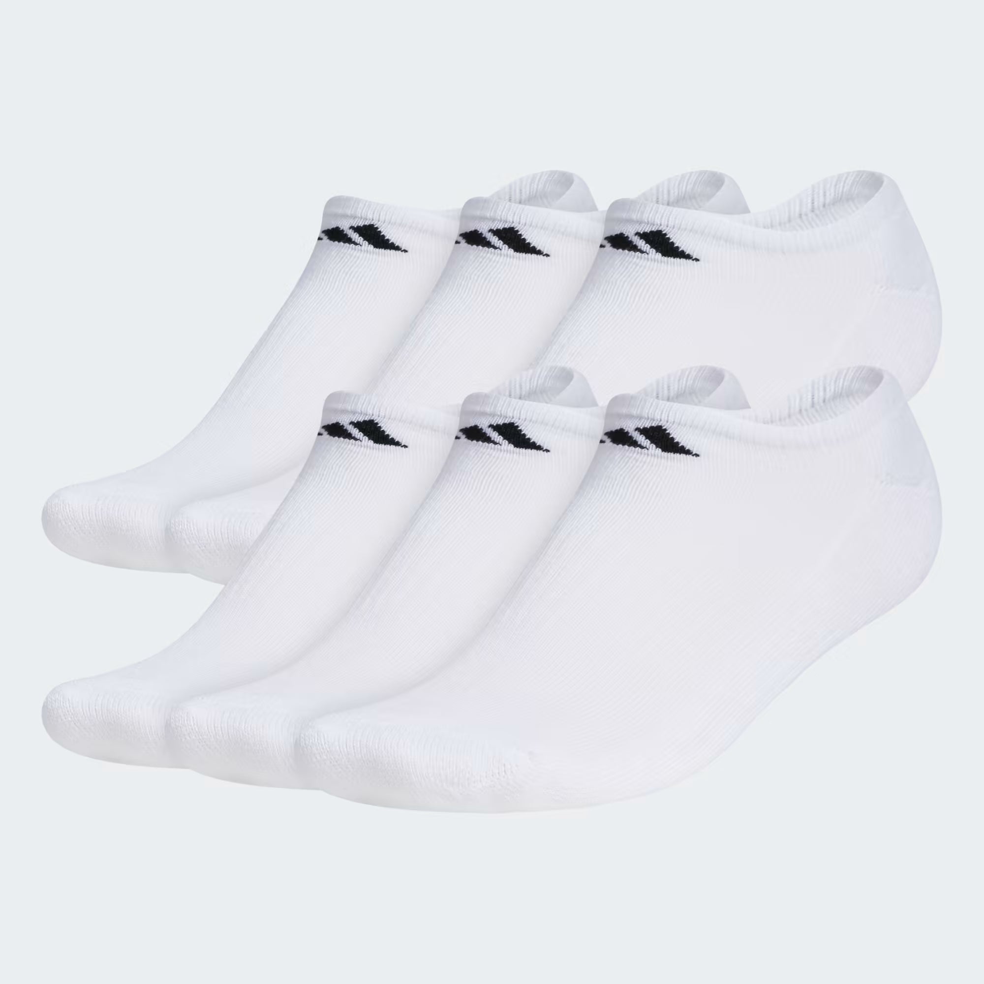 Athletic Cushioned No-Show Socks 6 Pairs